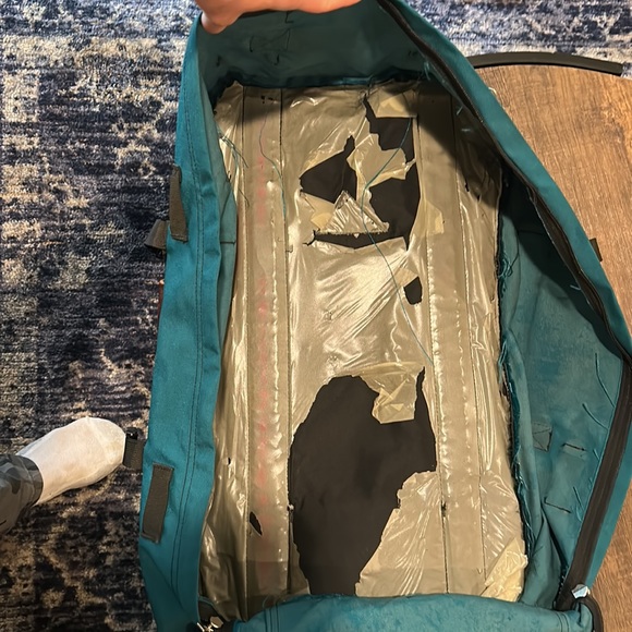 Vintage 80s duffle bag/backpack combo Windy Pass by the North Face - Picture 5 of 5